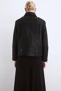 Leather Biker Jacket