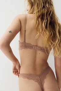 2-Pack Lace Thong Briefs