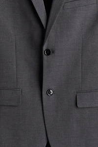 Slim Fit Single-Breasted Jacket