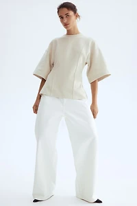 Haut ample en fin tricot