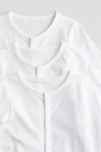 Lot de 3 pyjamas en coton