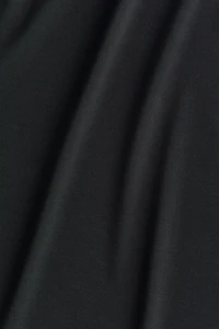 Microfiber Mock Turtleneck Top