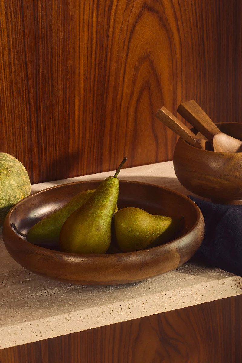Large Mango Wood Bowl