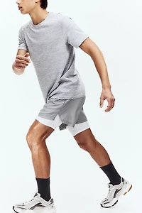 Double-Layered Sports Shorts with DryMove™