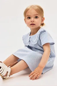 A-Line Dress with Collar