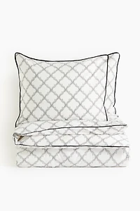 Cotton King/Queen Duvet Cover Set