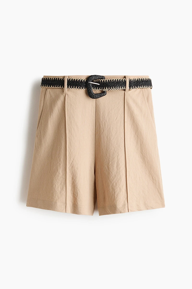 Dress Shorts with Belt