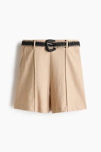Dress Shorts with Belt