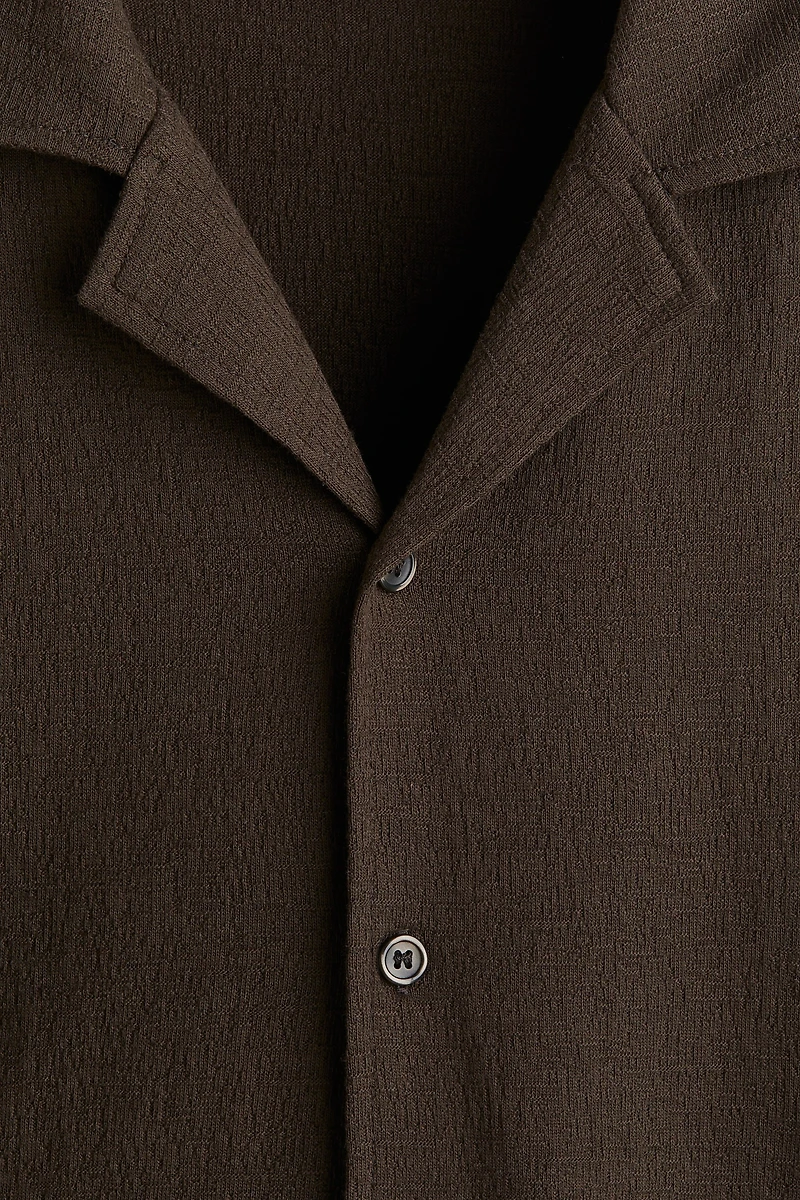 Regular-Fit Jersey Resort Shirt