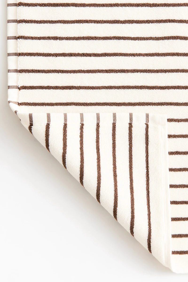 Tapis de bain en coton éponge