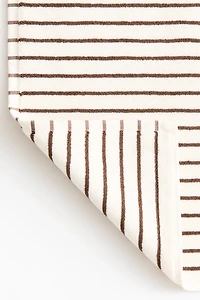 Tapis de bain en coton éponge