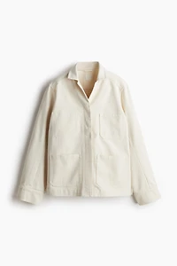 Veste-chemisier en sergé