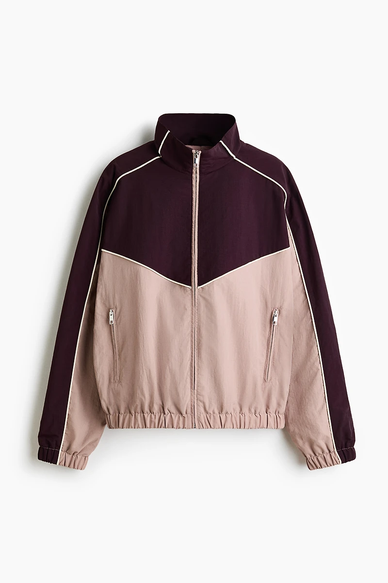 Nylon Track Jacket