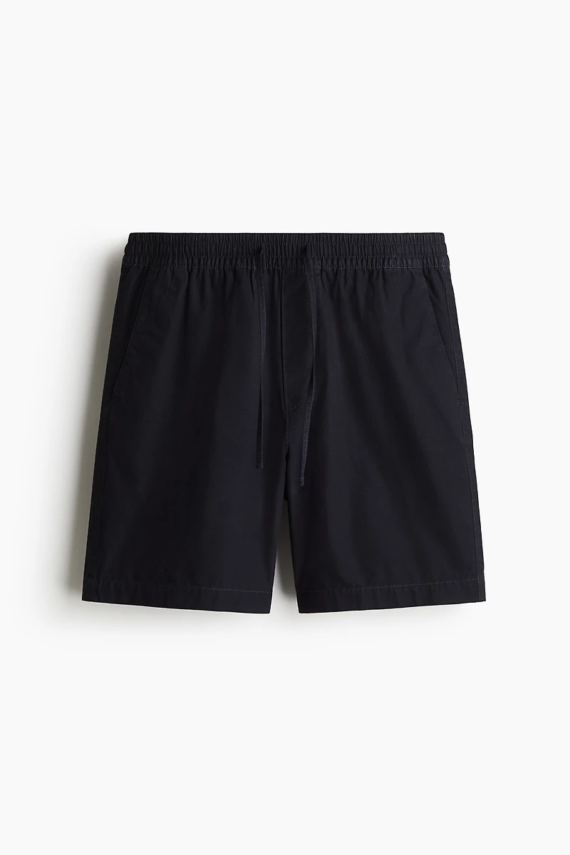 Regular-Fit Canvas Shorts