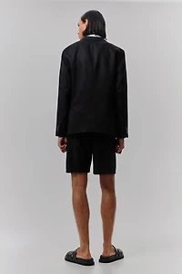 Relaxed-Fit Linen-Blend Shorts