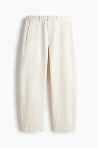 Relaxed-Fit Barrel-Leg Chinos