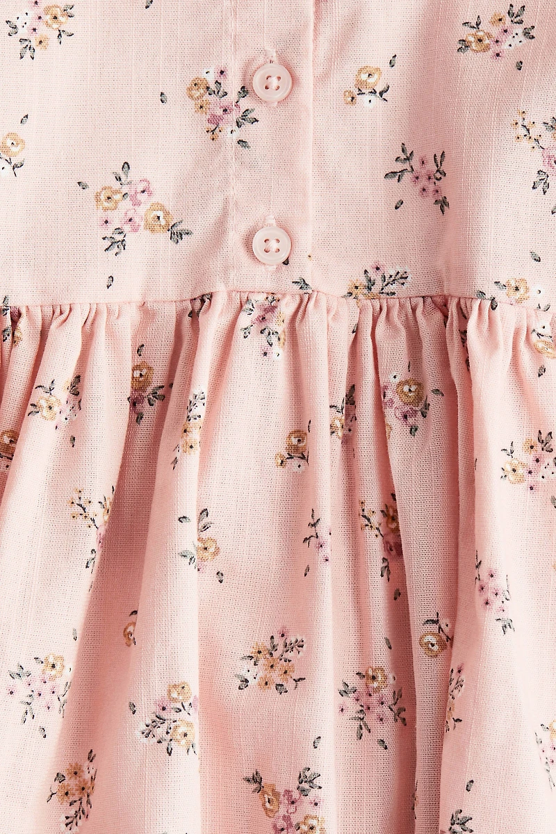 Robe en coton imprimé