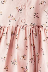 Robe en coton imprimé