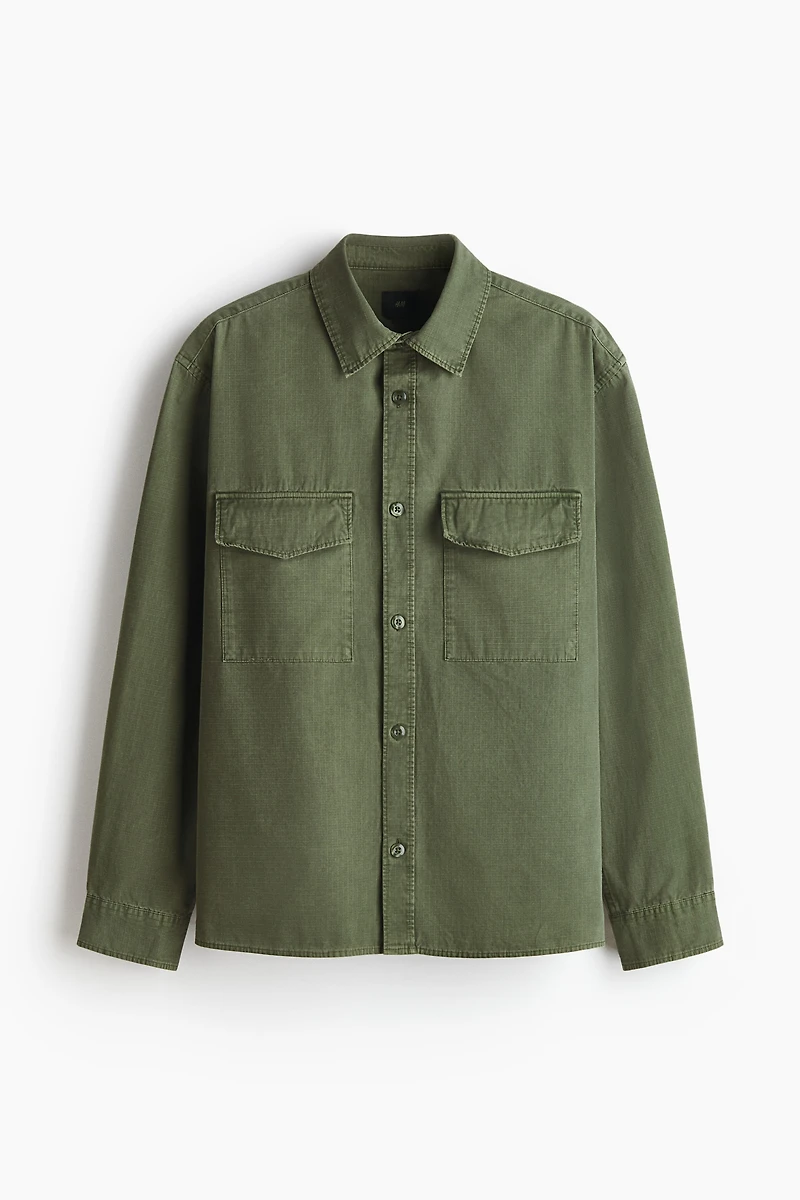 Regular-Fit Utility Shirt