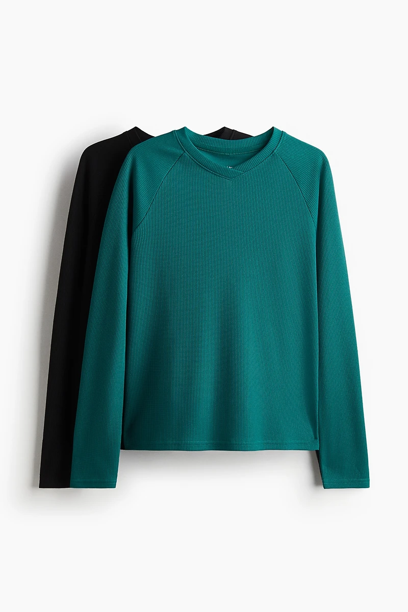 2-Pack Long-Sleeved Sports Shirts with DryMove™