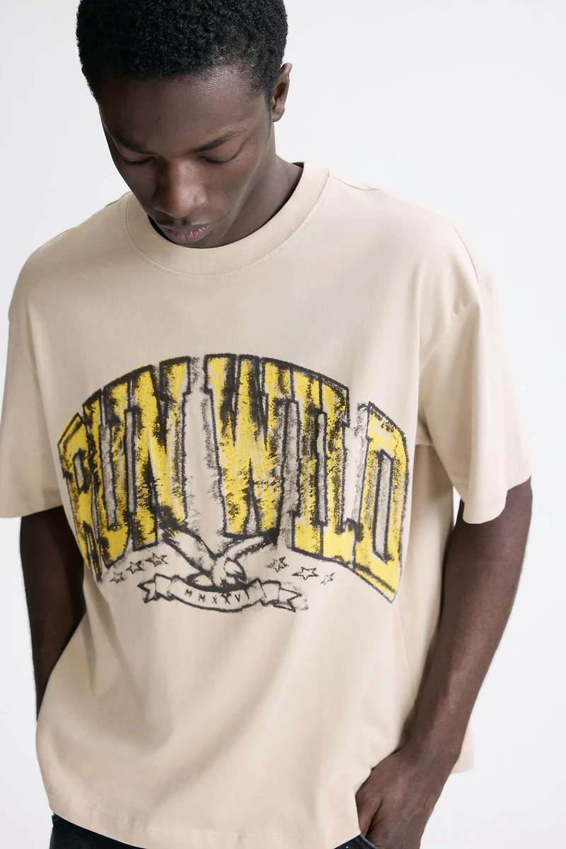 Loose-Fit Printed T-Shirt