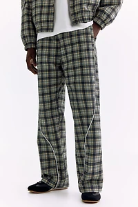 Relaxed-Fit Nylon Track Pants