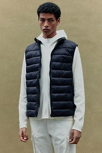 Veste matelassée sans manches hydrofuge