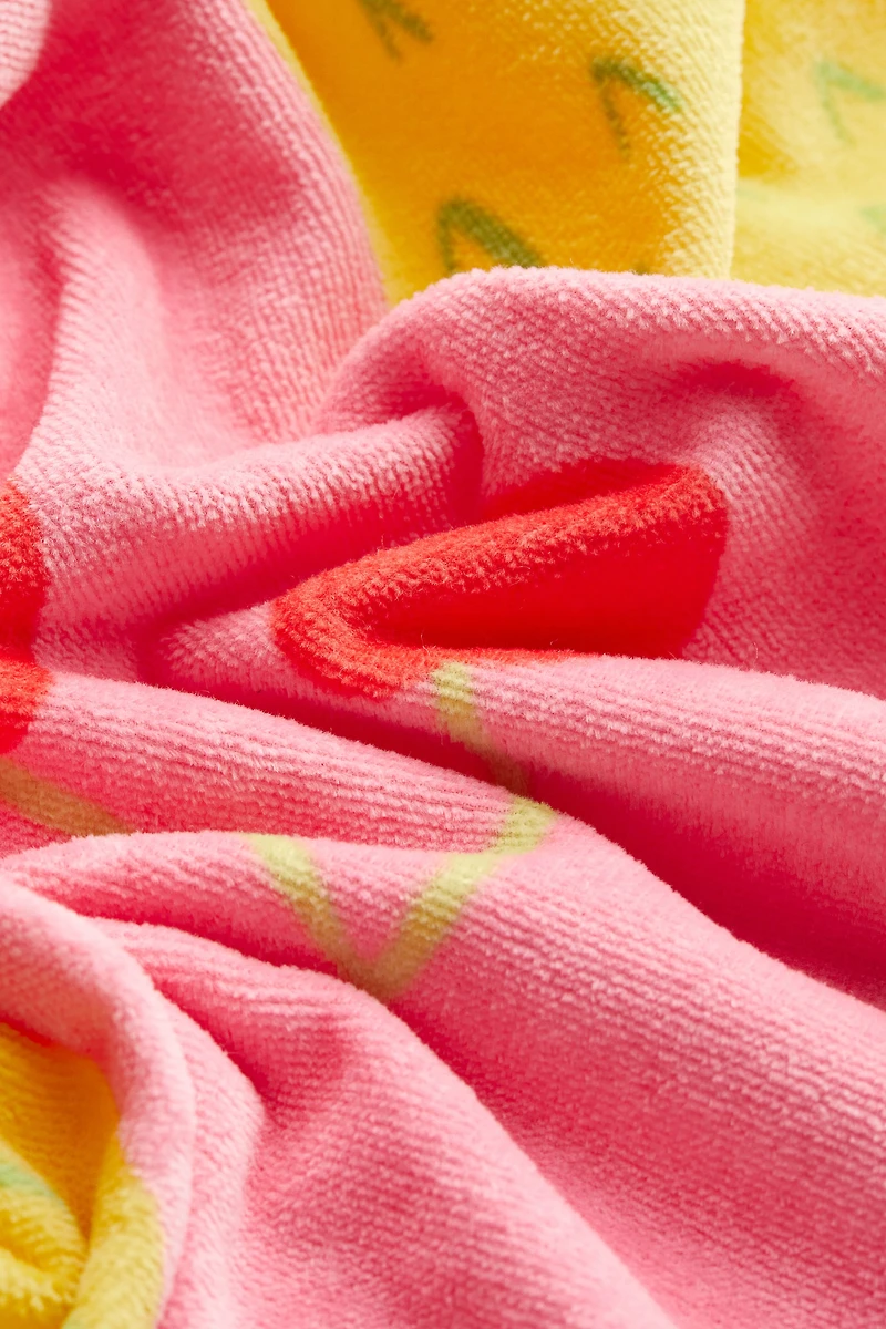 Patterned Bath Towel