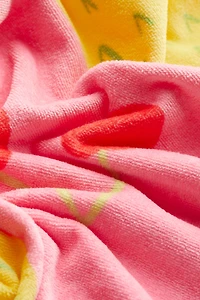 Patterned Bath Towel