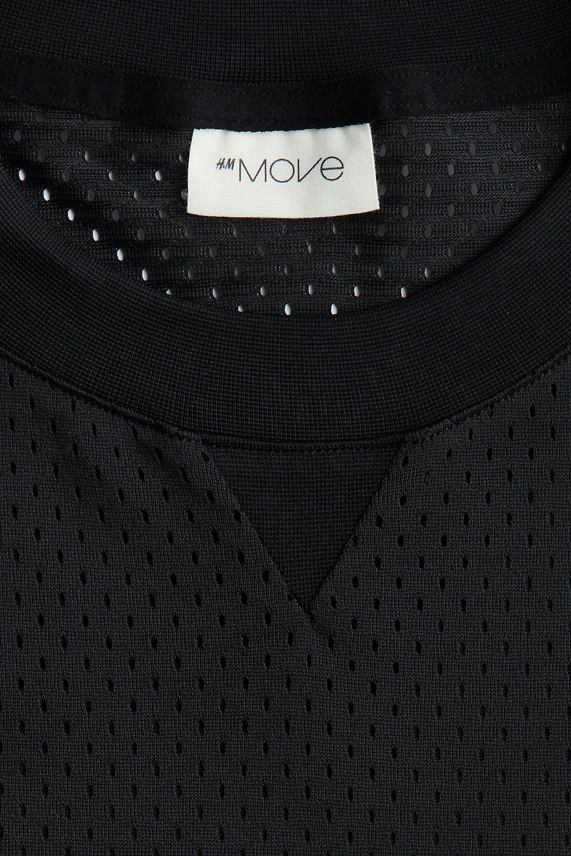 Printed Mesh Sports Shirt with DryMove™