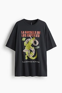 Oversized Printed T-Shirt