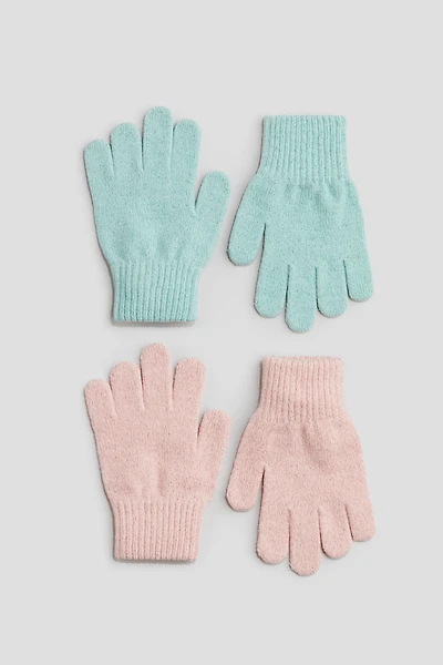 Lot de 2 paires gants