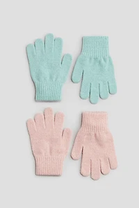 Lot de 2 paires gants