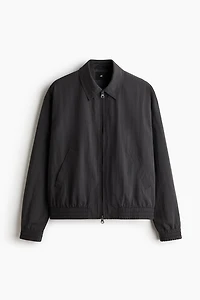 Bomber Jacket with Collar