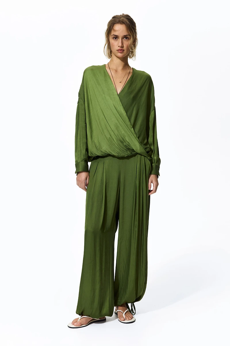 Wrapover Blouse