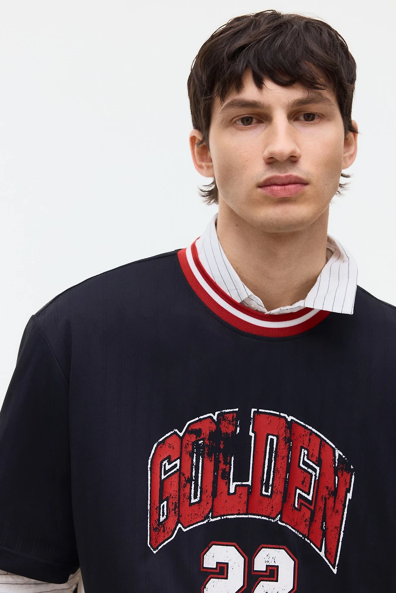 T-shirt imprimé ample