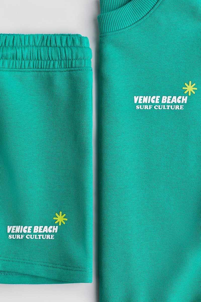 2-Piece T-Shirt and Shorts Set
