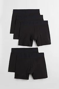 5-pack Mid-Length Boxer Briefs with Lycra®