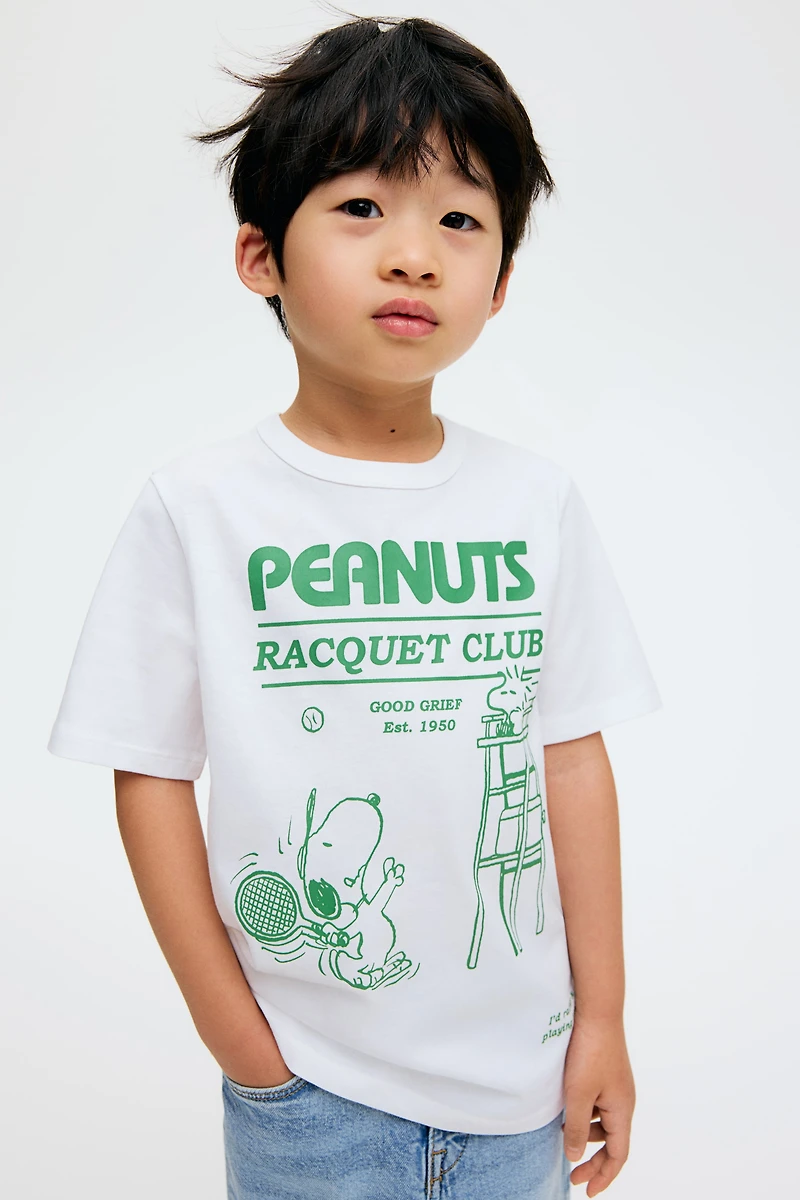 Printed Cotton T-shirt