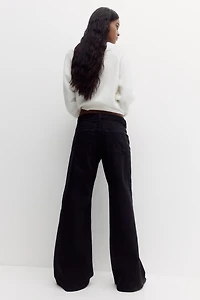 Wide-Leg Ultra High Jeans