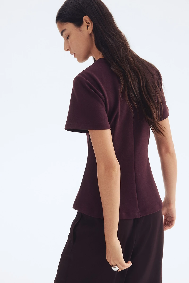 Defined-Waist Top