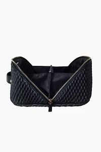 Quilted Boxy Toiletry Bag