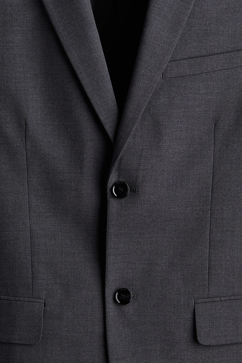 Skinny Fit Single-Breasted Jacket