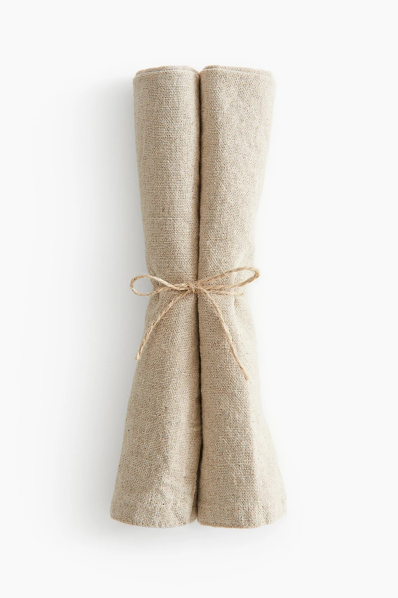 2-pack Linen-blend Napkins