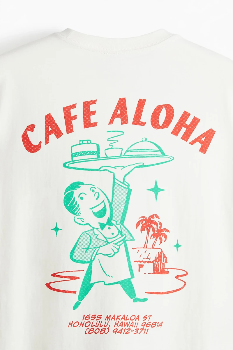 T-shirt imprimé Coupe Flottante