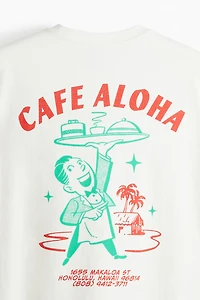 T-shirt imprimé Coupe Flottante