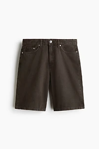 Relaxed-Fit Denim Shorts