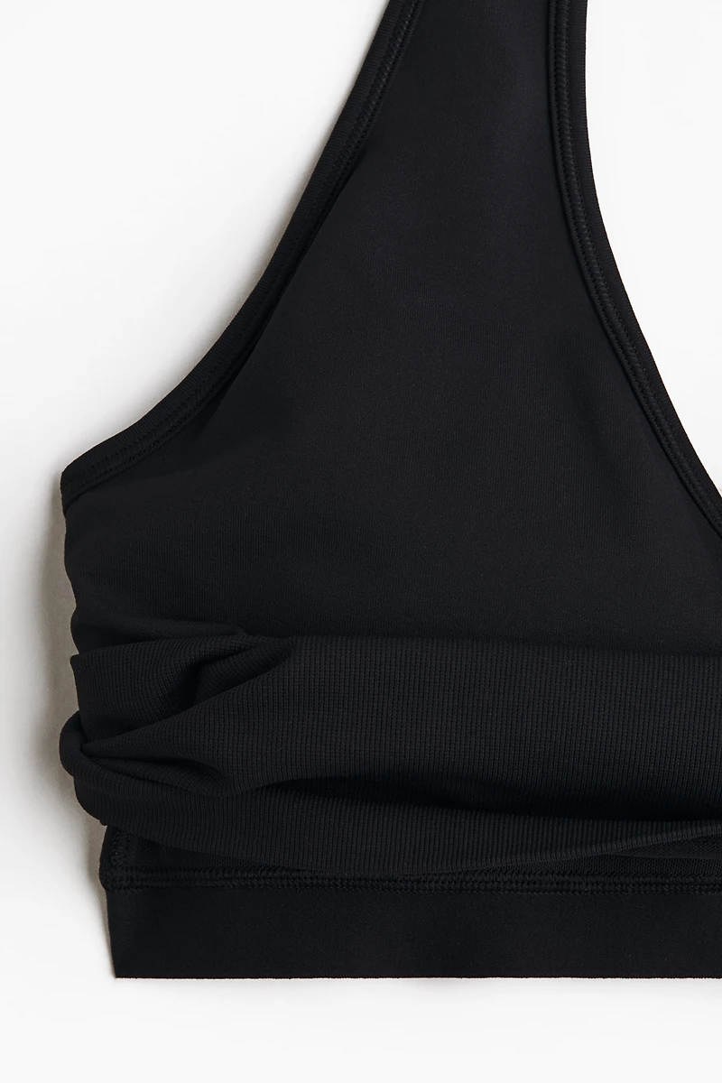Seamless Shelf-Bra Sports Top with DryMove™