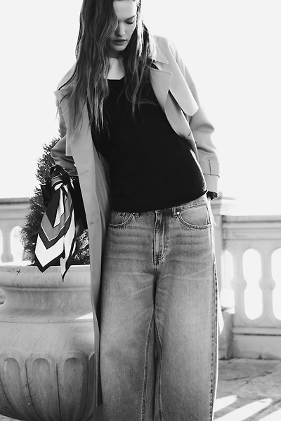 Jean tonneau taille classique