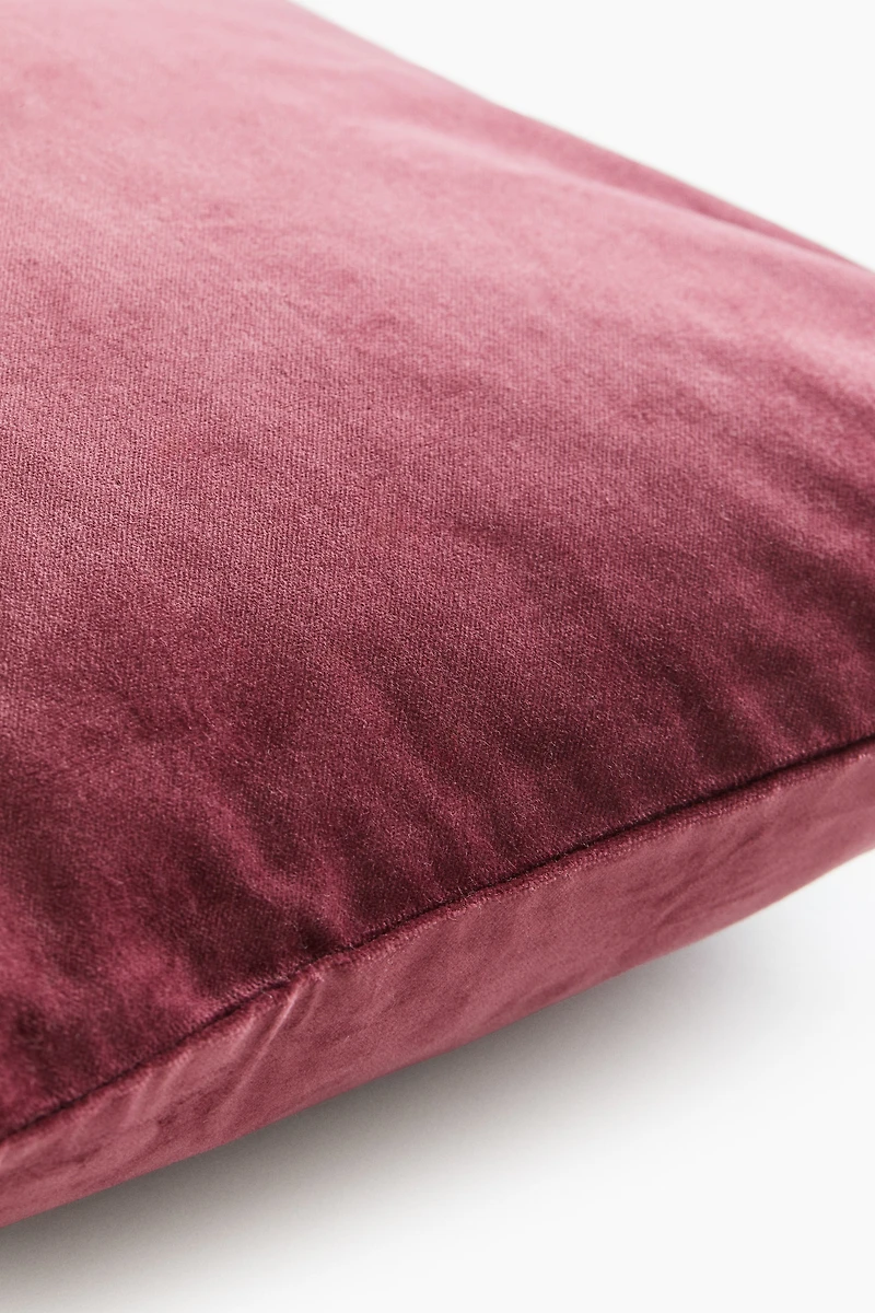 Cotton Velvet Cushion Cover
